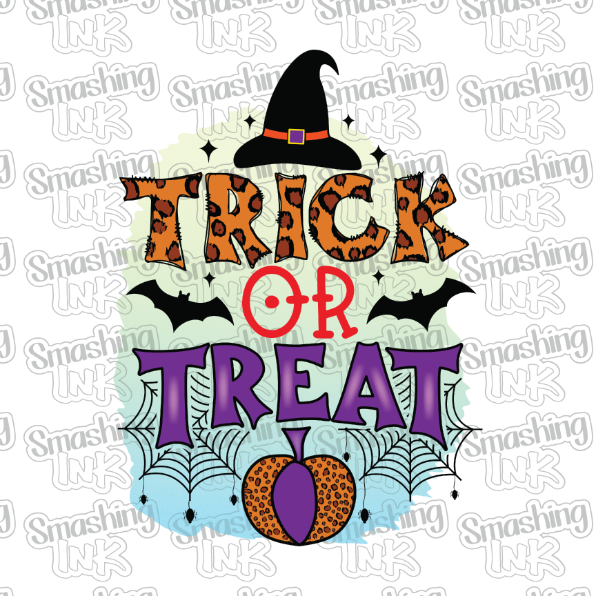 Trick Or Treat - Heat Transfer | DTF | Sublimation (TAT 3 BUS DAYS) [4E-14HTV]