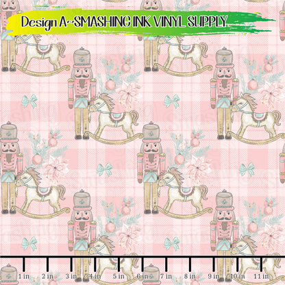 Pink Nutcracker ★ Laser Safe Adhesive Film (TAT 3 BUS DAYS)