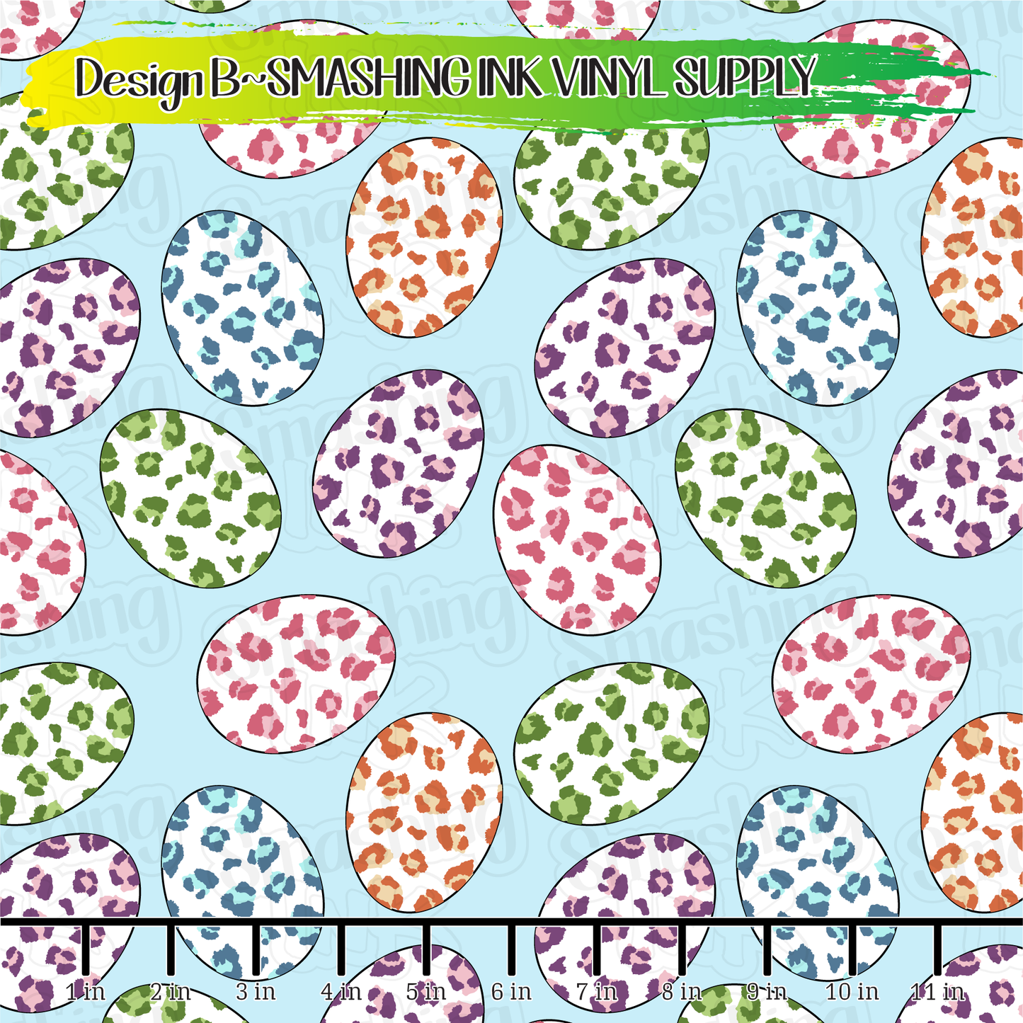 Cheetah Eggs ★ Pattern Vinyl | Faux Leather | Sublimation (TAT 3 BUS DAYS)