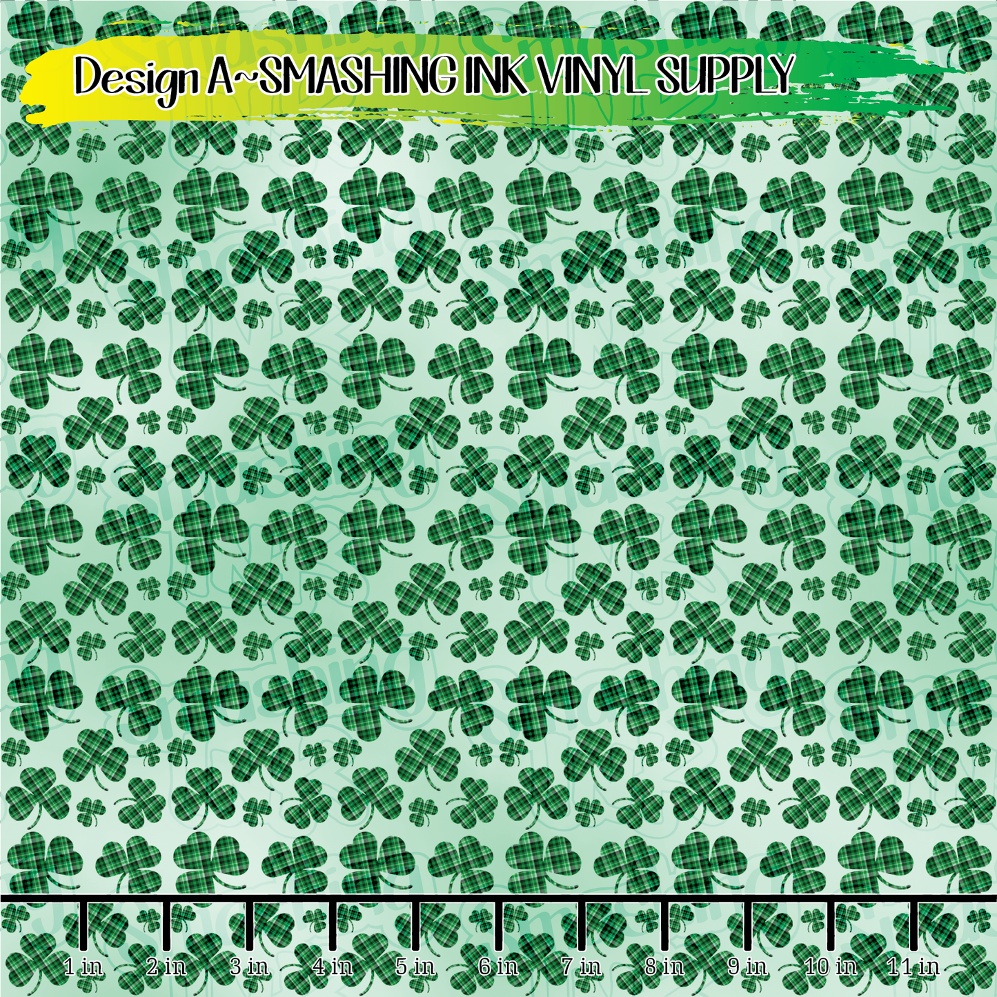 St. Patrick's Day Patterns ★ Laser Safe Adhesive Film (TAT 3 BUS DAYS)