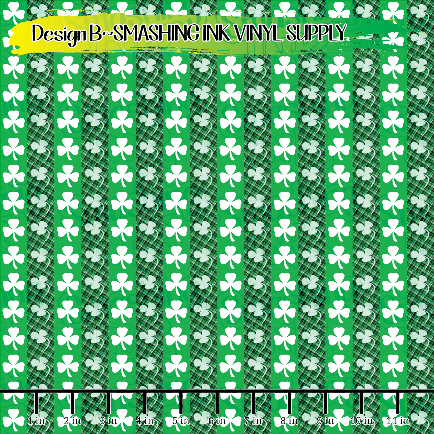 St. Patrick's Day Patterns ★ Laser Safe Adhesive Film (TAT 3 BUS DAYS)