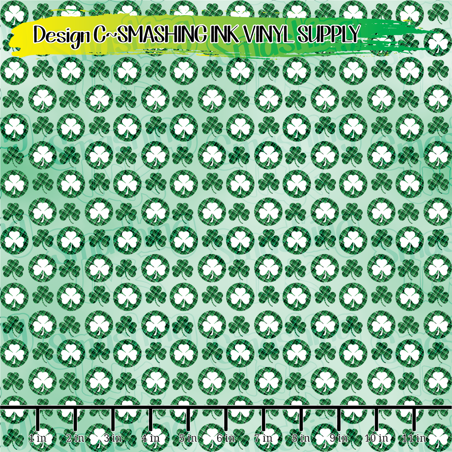 St. Patrick's Day Patterns ★ Laser Safe Adhesive Film (TAT 3 BUS DAYS)