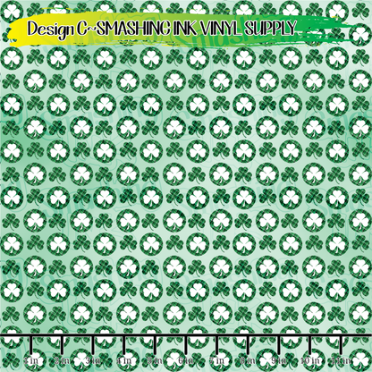 St. Patrick's Day Patterns ★ Laser Safe Adhesive Film (TAT 3 BUS DAYS)