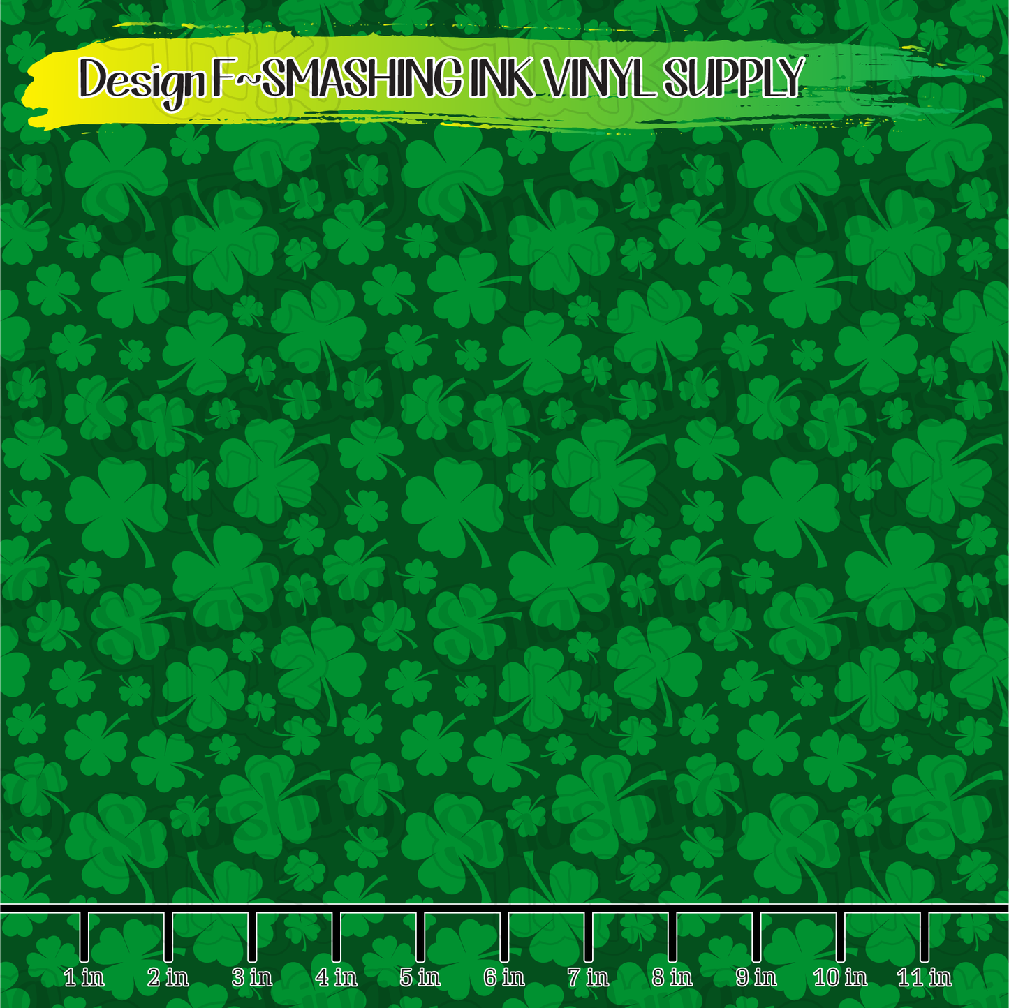 Clovers ★ Pattern Vinyl | Faux Leather | Sublimation (TAT 3 BUS DAYS)