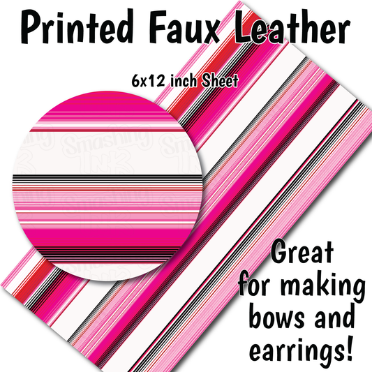 Valentine Serape - Faux Leather Sheet (SHIPS IN 3 BUS DAYS)