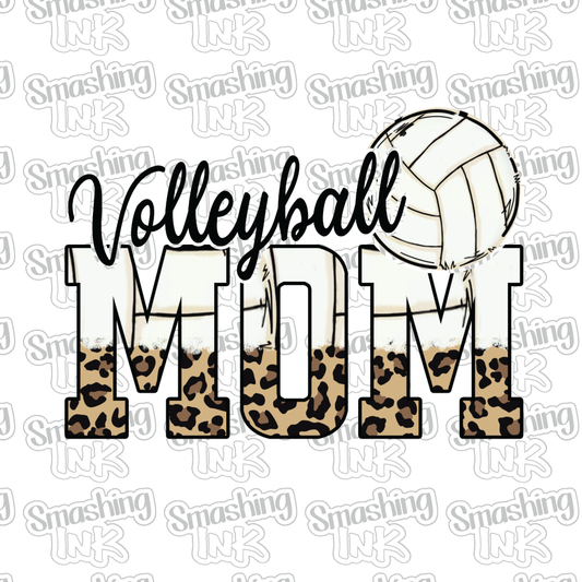 Volleyball Mom 2 - Heat Transfer | DTF | Sublimation (TAT 3 BUS DAYS) [3D-17HTV]
