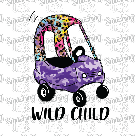 Wild Child - Heat Transfer | DTF | Sublimation (TAT 3 BUS DAYS) [5L-1HTV]