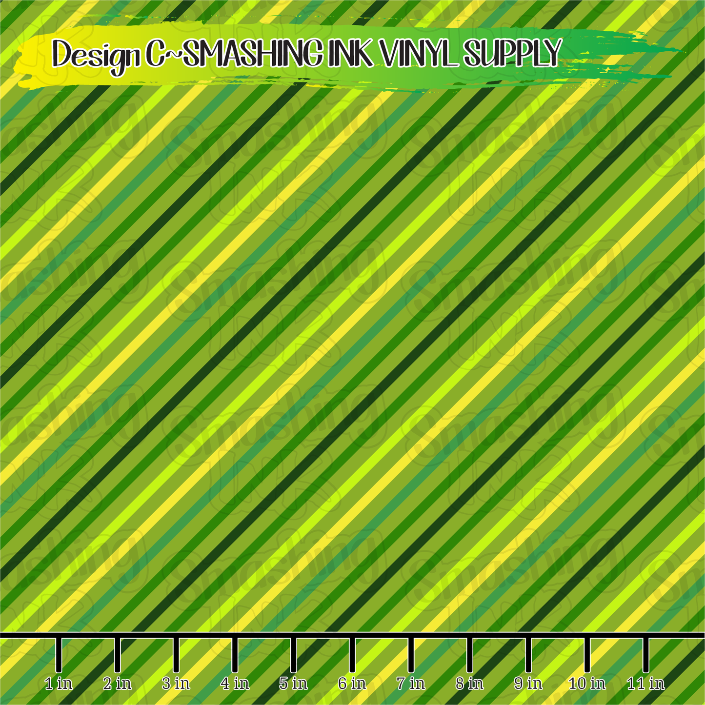 St. Patrick's Stripes ★ Pattern Vinyl | Faux Leather | Sublimation (TAT 3 BUS DAYS)