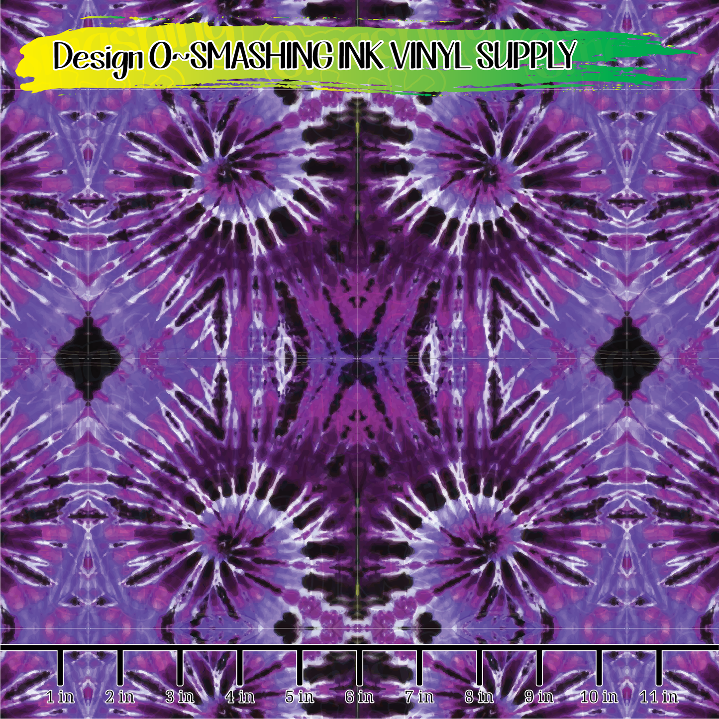 Purple Tie Dye ★ Pattern Vinyl | Faux Leather | Sublimation (TAT 3 BUS DAYS)