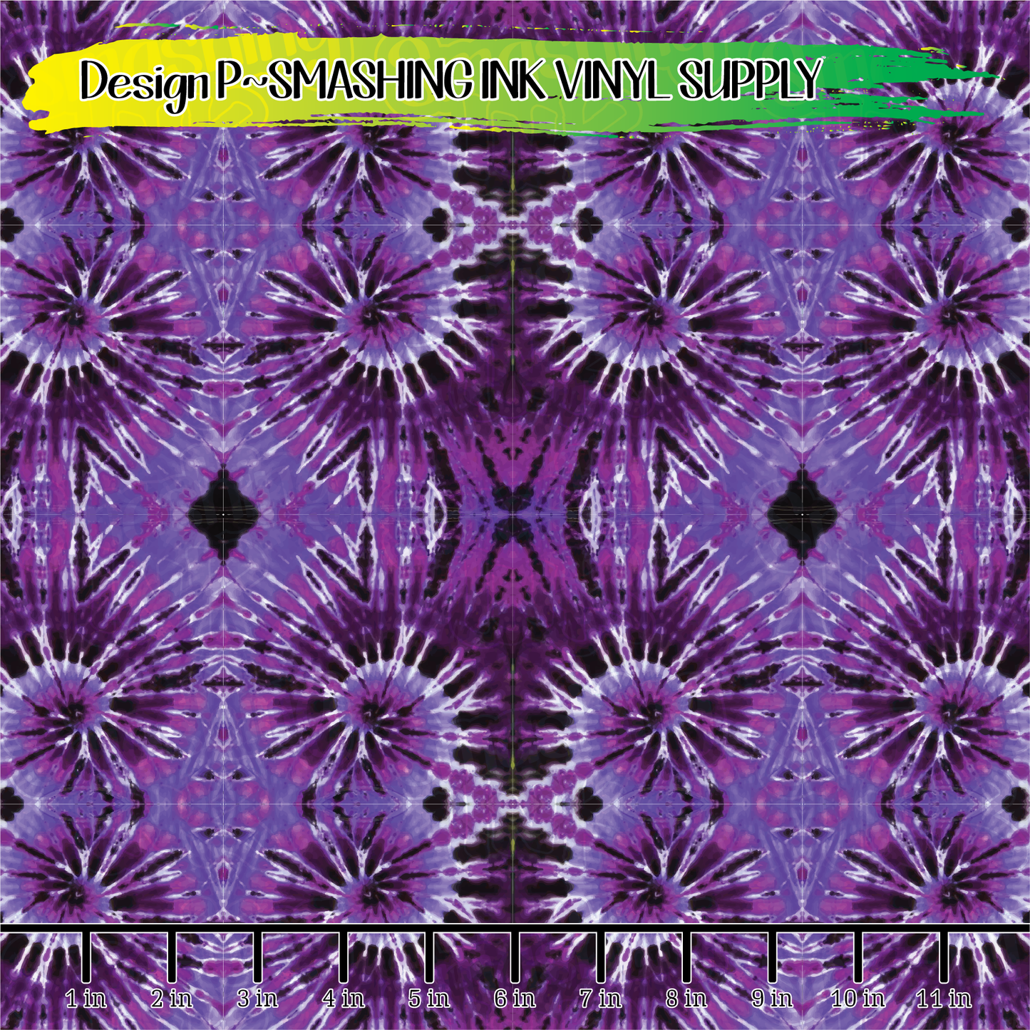 Purple Tie Dye ★ Pattern Vinyl | Faux Leather | Sublimation (TAT 3 BUS DAYS)