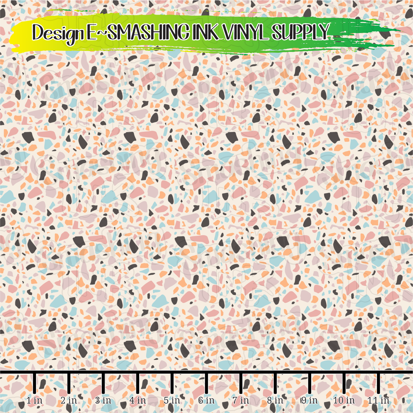 Terrazzo Patterns ★ Pattern Vinyl | Faux Leather | Sublimation (TAT 3 BUS DAYS)