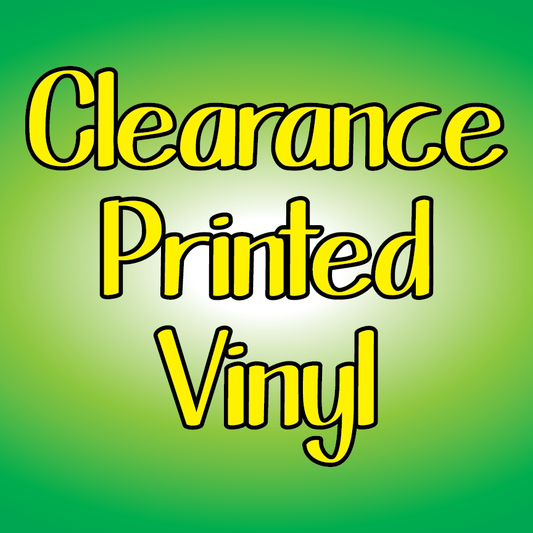 Printed Heat Transfer - Clearance Sheets Clearance