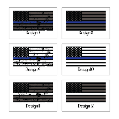 Printed American Flags - Heat Transfer Iron Ons (SHIPS IN 3-7 BUS DAYS)
