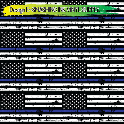 Blue Line Flag ★ Laser Safe Adhesive Film (TAT 3 BUS DAYS)