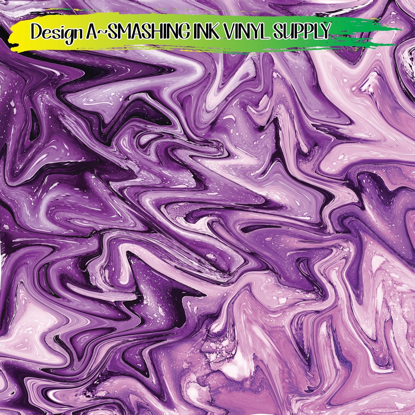 Purple Swirls ★ Laser Safe Adhesive Film (TAT 3 BUS DAYS)
