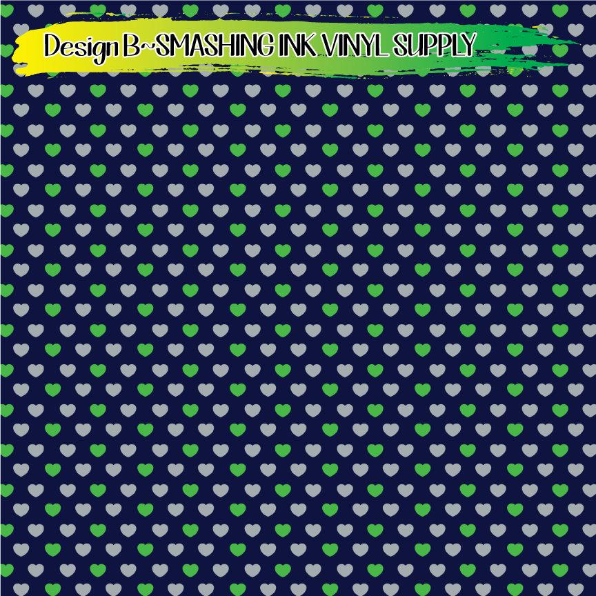 Green Blue Silver Pattern ★ Laser Safe Adhesive Film (TAT 3 BUS DAYS)