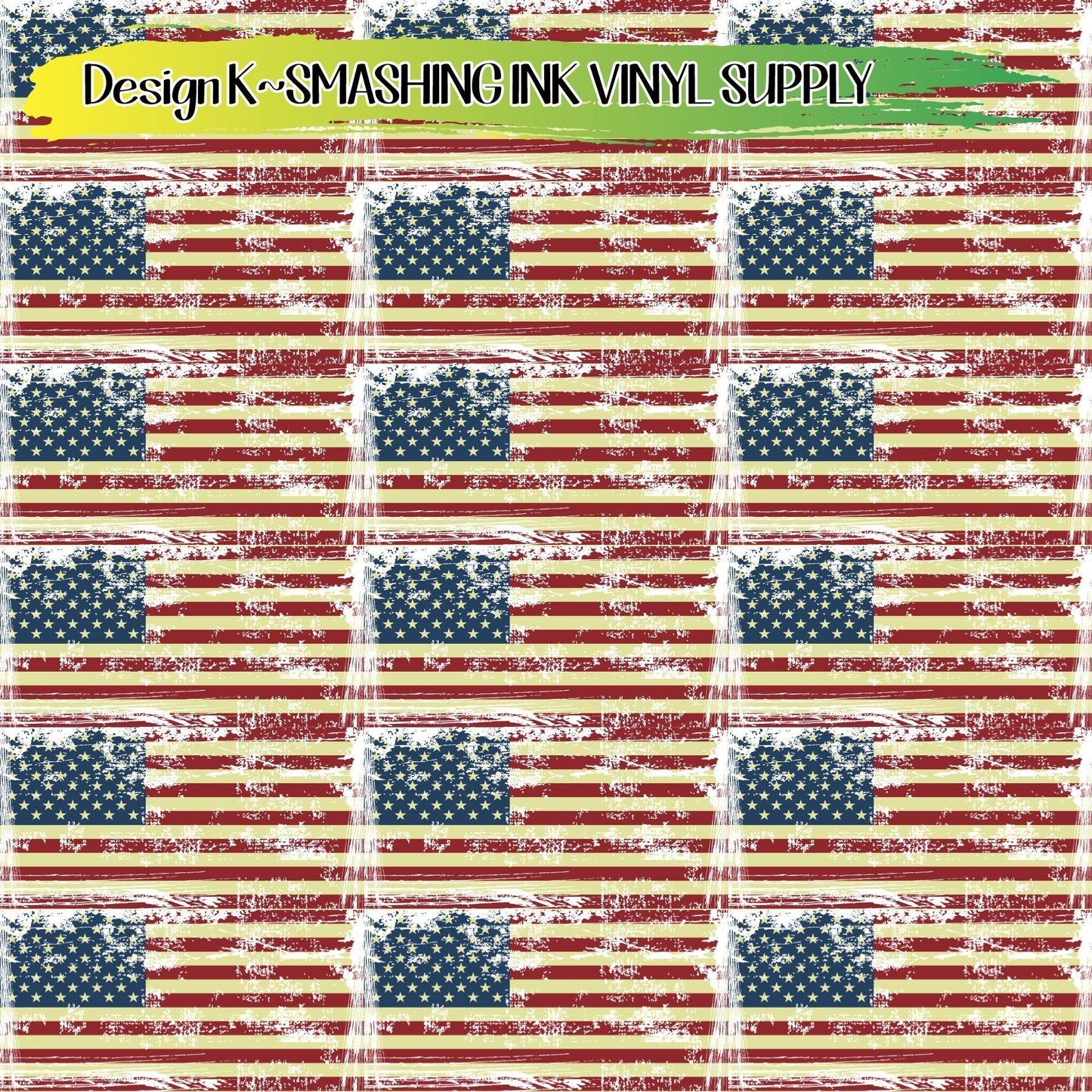 American Flag 2x4 in ★ Laser Safe Adhesive Film (TAT 3 BUS DAYS)