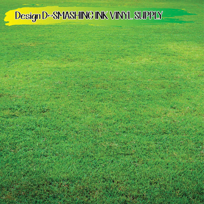 Green Grass ★ Pattern Vinyl | Faux Leather | Sublimation (TAT 3 BUS DAYS)