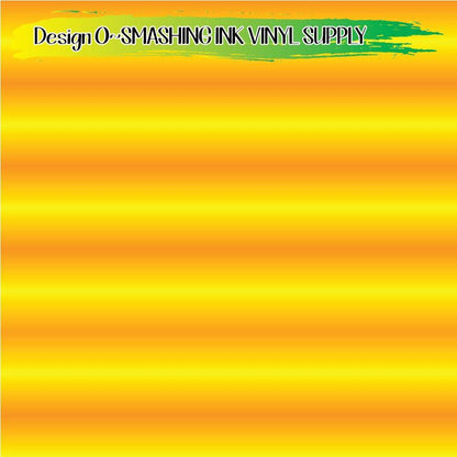 Yellow Orange Ombre ★ Laser Safe Adhesive Film (TAT 3 BUS DAYS)