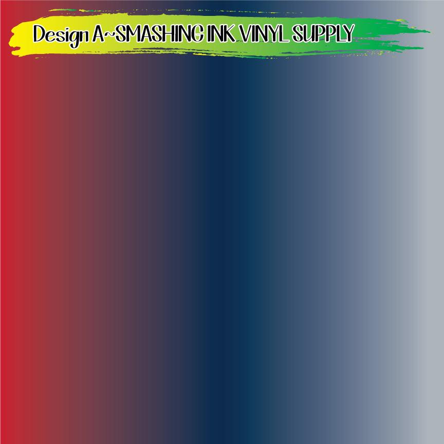 Red Blue Silver Pattern ★ Laser Safe Adhesive Film (TAT 3 BUS DAYS)