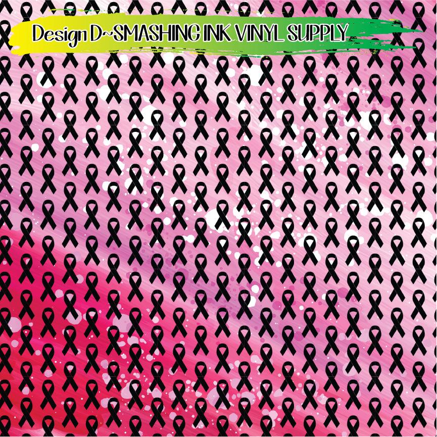 Breast Cancer Awareness ★ Pattern Vinyl | Faux Leather | Sublimation (TAT 3 BUS DAYS)