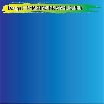 Light Blue Ombre ★ Pattern Vinyl | Faux Leather | Sublimation (TAT 3 BUS DAYS)
