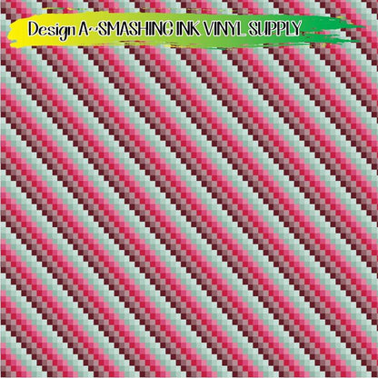Diagonal Squares ★ Laser Safe Adhesive Film (TAT 3 BUS DAYS)