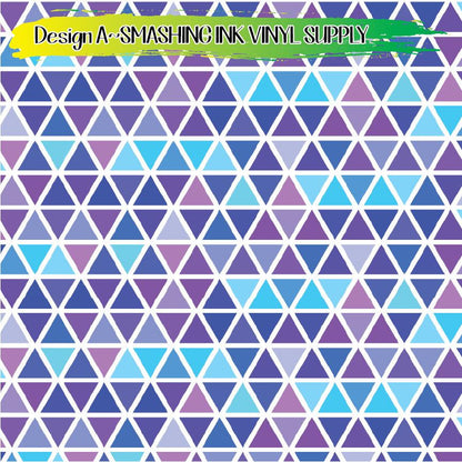 Colorful Triangle ★ Laser Safe Adhesive Film (TAT 3 BUS DAYS)