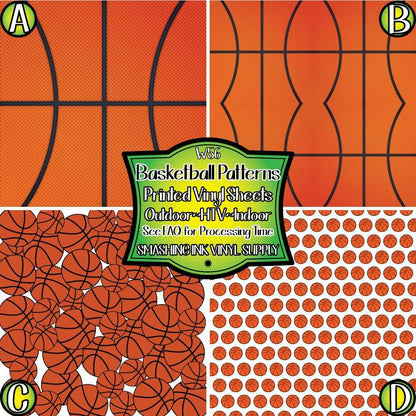 Overall Digital Printing Leather Art Basketball for Decorations