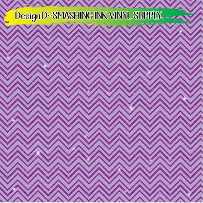 Glitter Chevron ★ Pattern Vinyl | Faux Leather | Sublimation (TAT 3 BUS DAYS)