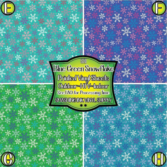 Snowflake Pattern ★ Laser Safe Adhesive Film (TAT 3 BUS DAYS)