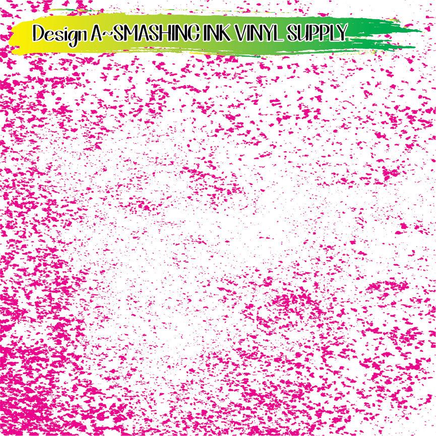 Pink White Distress ★ Laser Safe Adhesive Film (TAT 3 BUS DAYS)