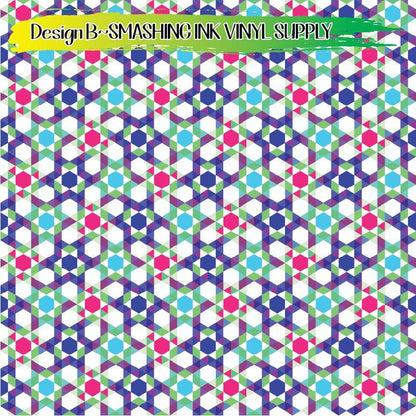 Hexagon  Pattern ★ Laser Safe Adhesive Film (TAT 3 BUS DAYS)
