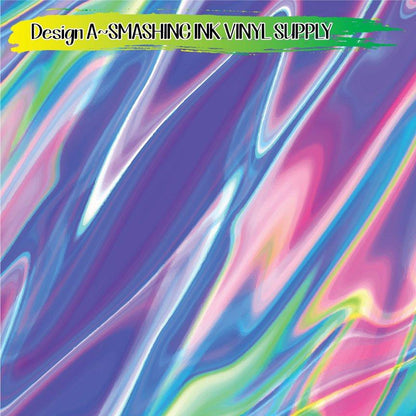 Colorful Swirl ★ Laser Safe Adhesive Film (TAT 3 BUS DAYS)