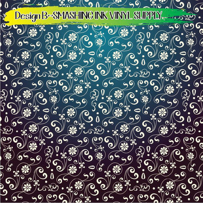Elegant Swirl ★ Pattern Vinyl | Faux Leather | Sublimation (TAT 3 BUS DAYS)