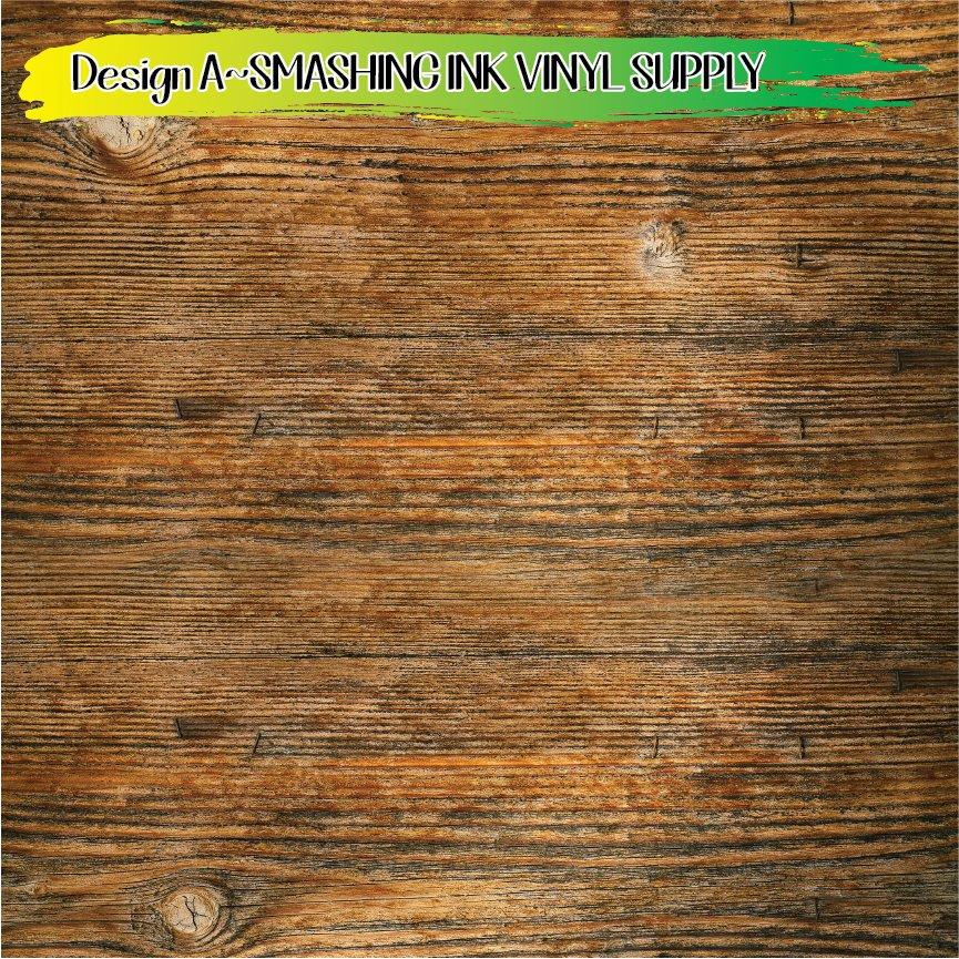 Brown Wood Texture ★ Laser Safe Adhesive Film (TAT 3 BUS DAYS)