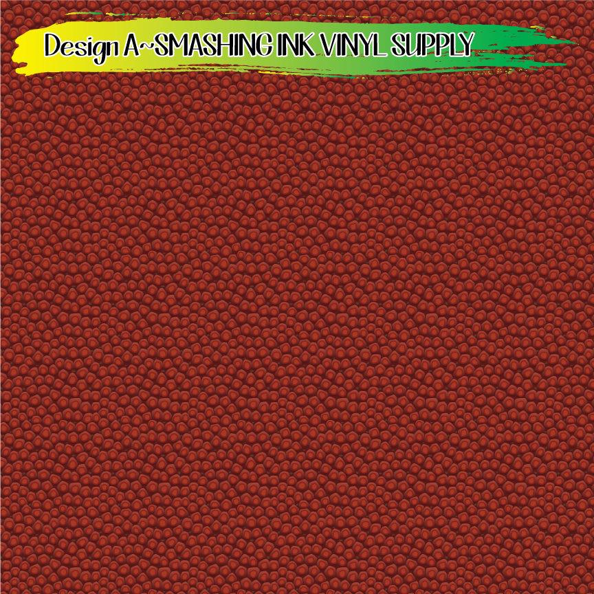 Football Patterned ★ Pattern Vinyl | Faux Leather | Sublimation (TAT 3 BUS DAYS)