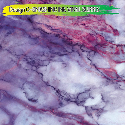 Purple Marble ★ Pattern Vinyl | Faux Leather | Sublimation (TAT 3 BUS DAYS)