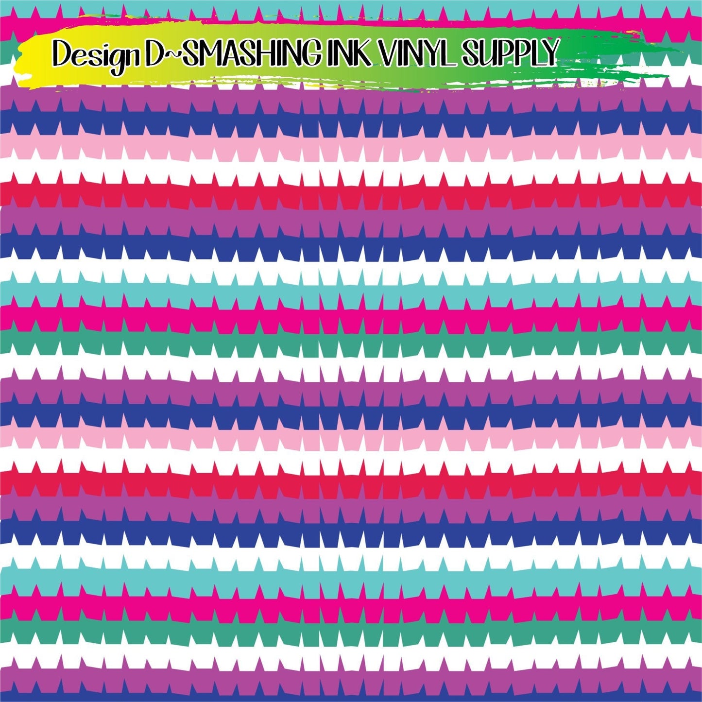 Pinata Stripe Pattern ★ Laser Safe Adhesive Film (TAT 3 BUS DAYS)