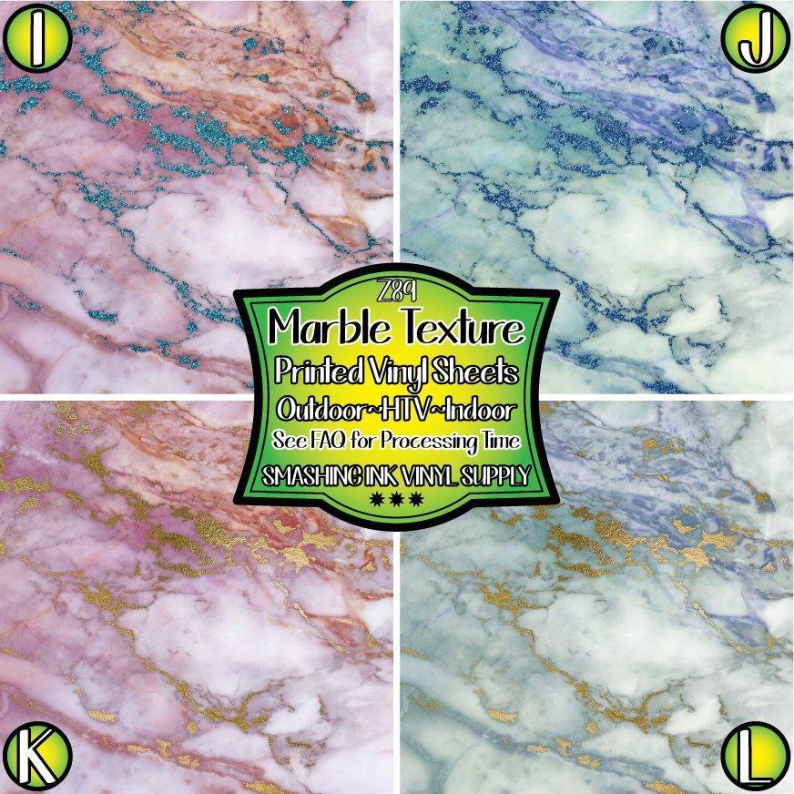 Marble Textured ★ Pattern Vinyl | Faux Leather | Sublimation (TAT 3 BUS DAYS)