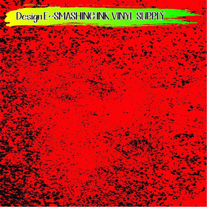 Red Black Distress ★ Pattern Vinyl | Faux Leather | Sublimation (TAT 3 BUS DAYS)