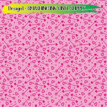 Pink Heart Pattern ★ Laser Safe Adhesive Film (TAT 3 BUS DAYS)