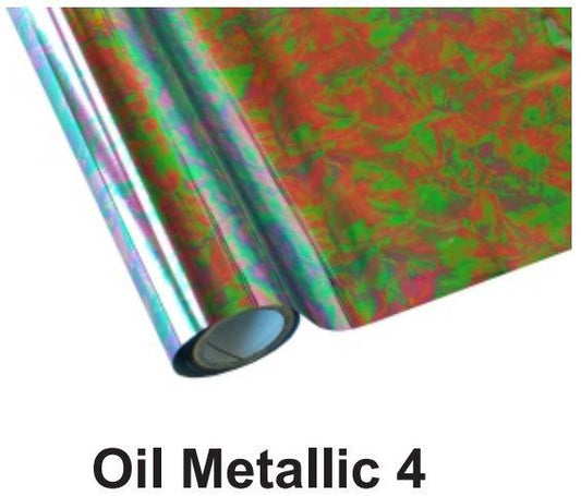 Oil Metallic - Heat Transfer Foil Foil