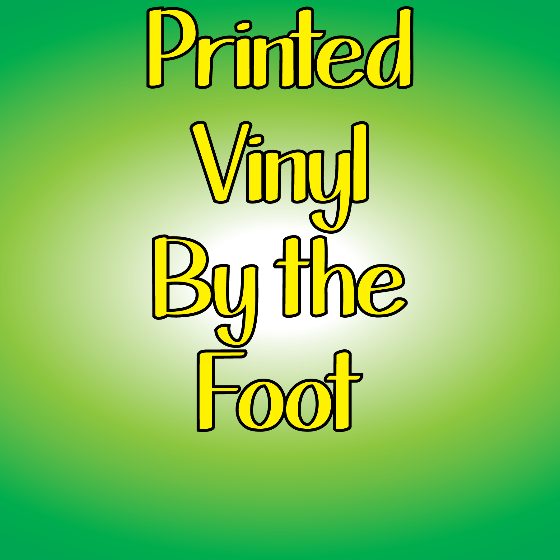 Printed Vinyl Rolls - 24 Inches Wide Bulk