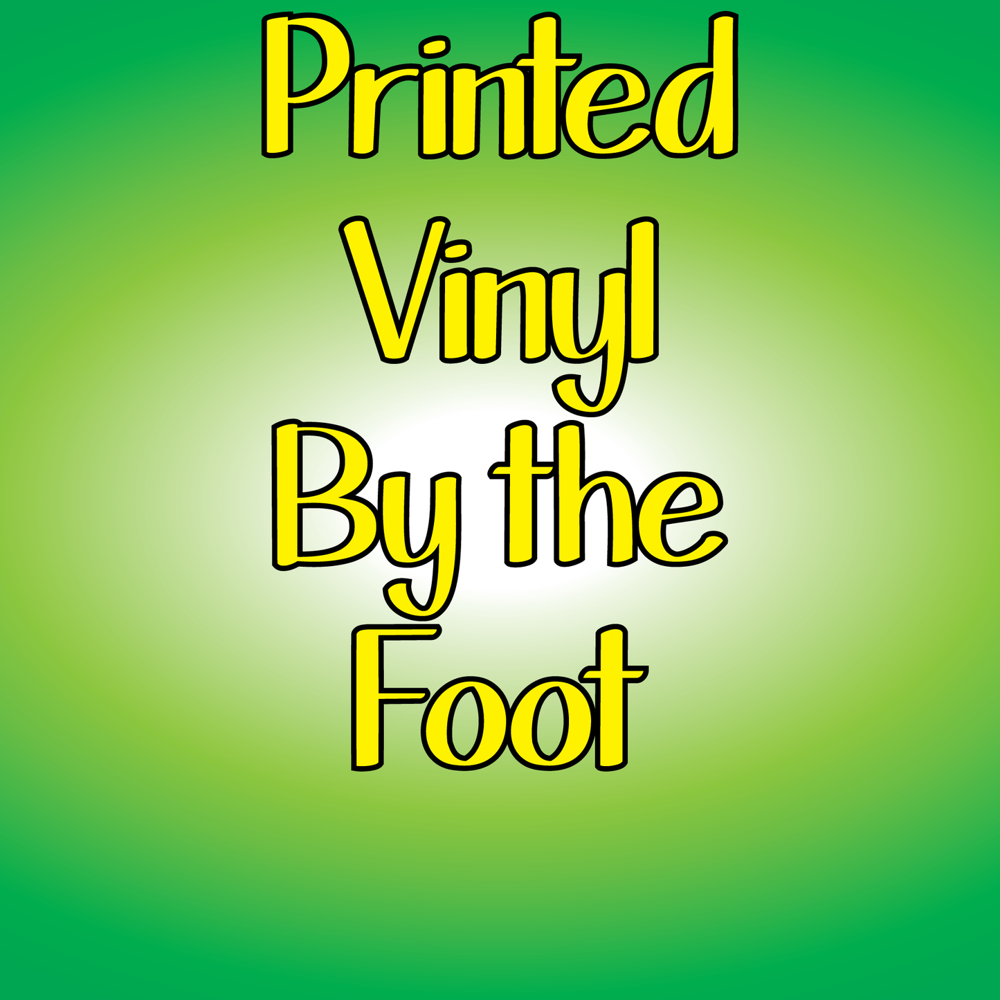 Printed Vinyl Rolls - 12 Inches Wide Bulk